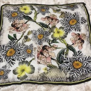 Roberto Cavalli large silk shawl